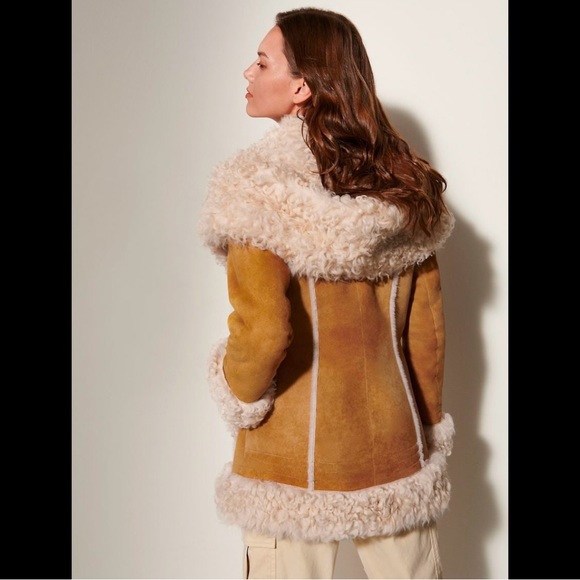 Overland Sheepskin Shearling Coat New - Picture 5 of 10